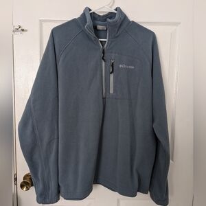 Columbia Blue Fleece Pullover
